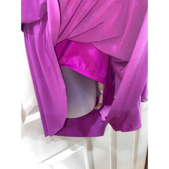 Magicsuit Women's Bianca Fuchsia Halter Neck Romper Swimsuit Cover-Up Size XL 16 - Picture 9 of 9